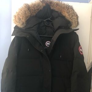 Canada Goose Jacket with Fur Trim